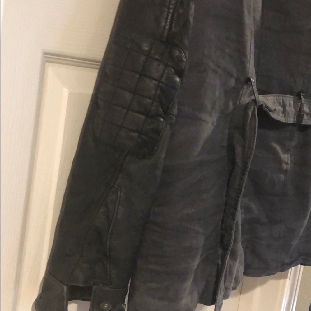 Goosecraft genuine leather and canvas jacket - Picture 7 of 8
